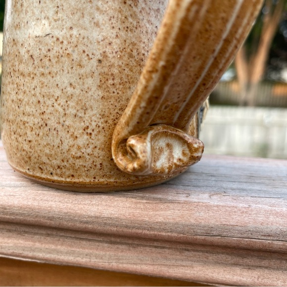 John Coiner Art Pottery Stoneware 3D Wizard Face Mug Coffee Cup 80s Vintage VTG - Picture 8 of 13